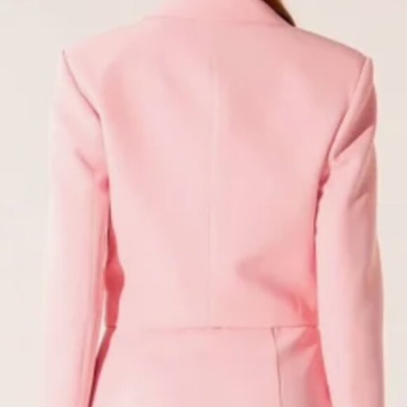 Endless Rose Set - Pink Mini Dress with Matching Crop Blazer - Picture 2 of 9